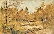 Levitan, Isaak The Sunshine of Autumn oil on canvas